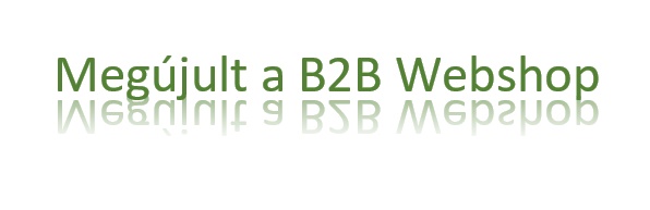 Megújult a B2B